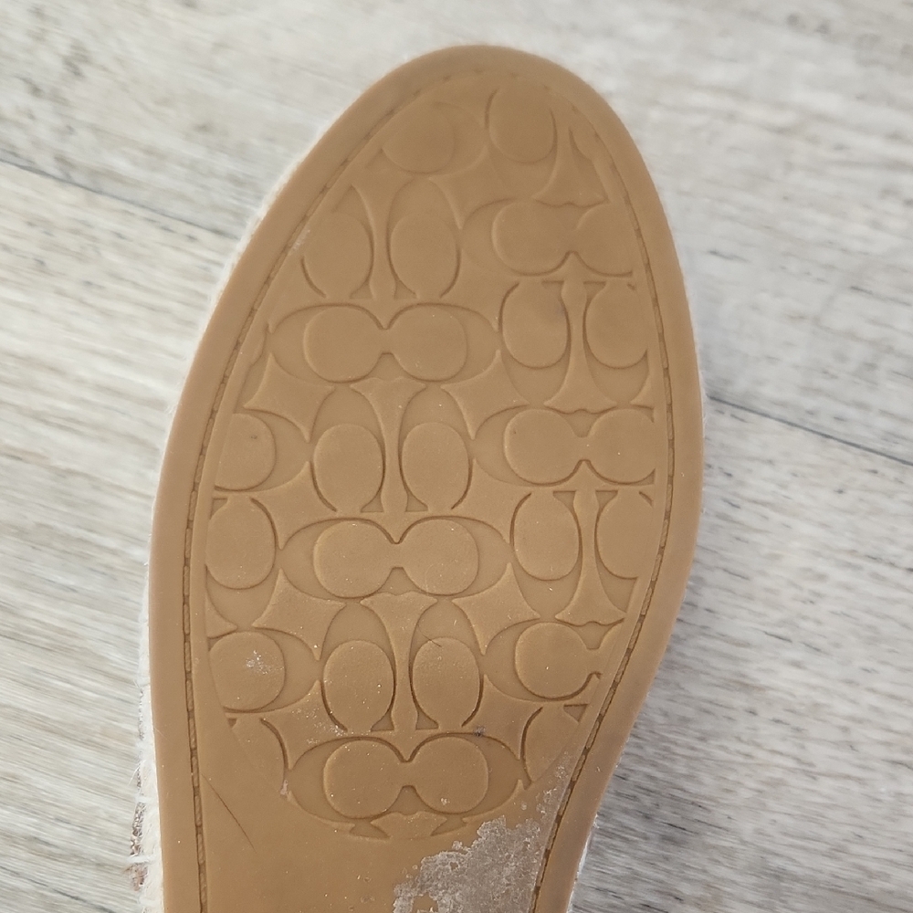 Coach Tan and Brown Espadrilles - Picture 10 of 10